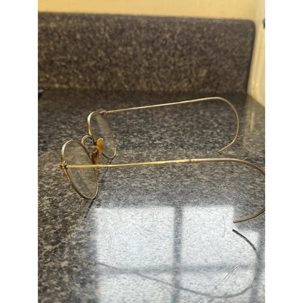 Vintage American Optical FUL-VUE AO 1/10‎ 12 KGF Glasses 12k Gold Filled W/ Case